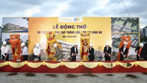 T&T Group - FPT khởi công xây dựng trường phổ thông liên cấp tại Long An